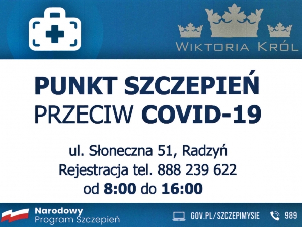 Punkt szczepień w gminie Sława
