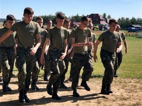 Zajęcia wojskowe w Sulechowie